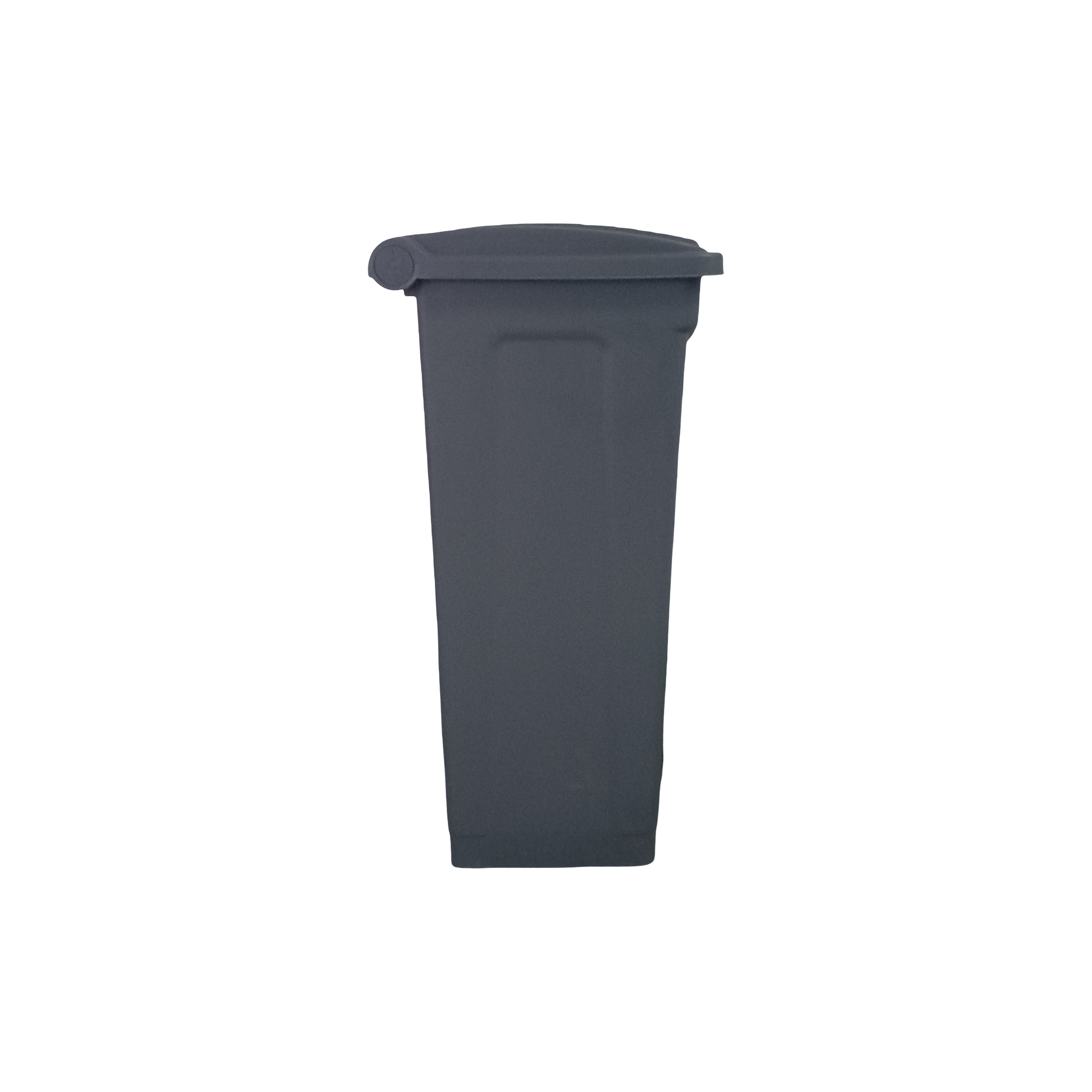 Covered Garbage Bin 87L Grey with Pedal - Image 4