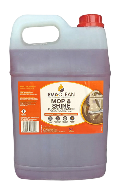 EVA CLEAN FMS005 MOP & SHINE FLOOR CLEANER 5/10L