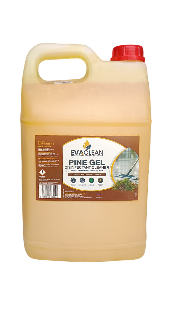 EVA CLEAN PDC005G PINE GEL DISINFECTANT CLEANER 5/10L - Image 2