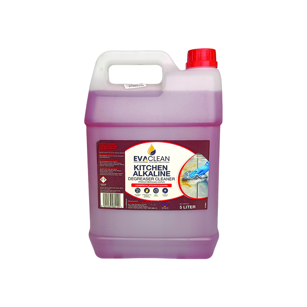 EVA CLEAN KAD005 KITCHEN ALKALINE DEGREASER CLEANER 5/10L - Image 2