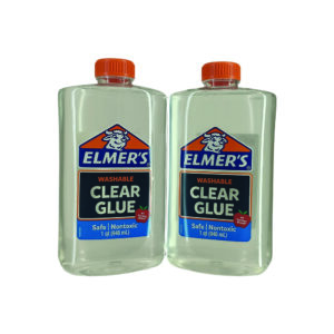 ELMER'S WASHABLE CLEAR SCHOOL GLUE 1Q946ML(990G) 1 BTL [6BTL/CTN] NON-TOXIC WASHABLE E309